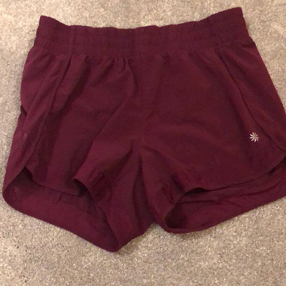 Athleta running shorts